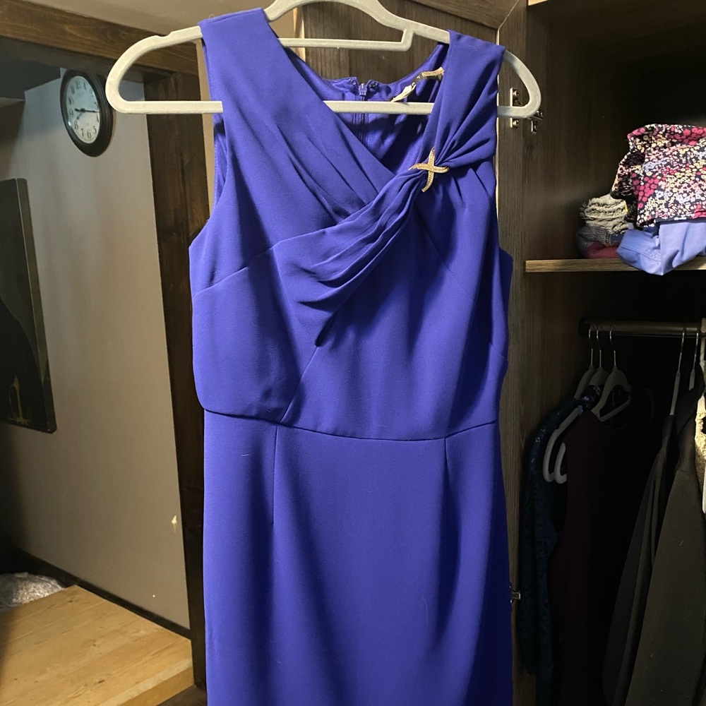 Royal blue dress